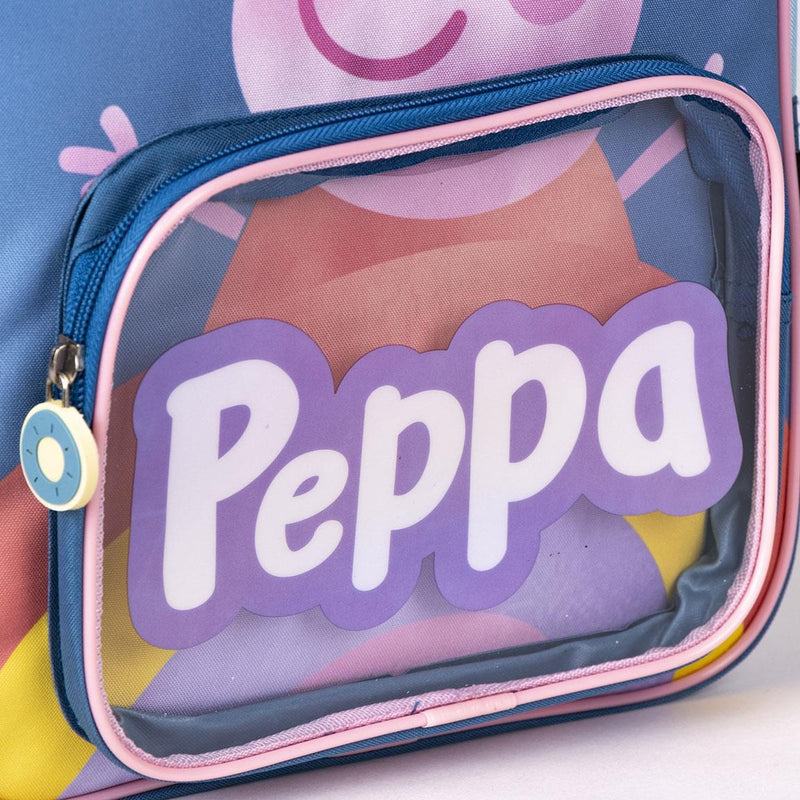 Peppa Pig Backpack 2 compartments - Height 30cm