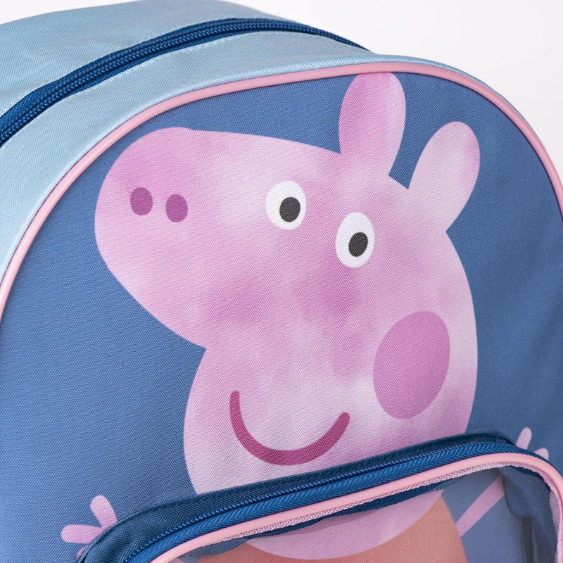 Peppa Pig Backpack 2 compartments - Height 30cm