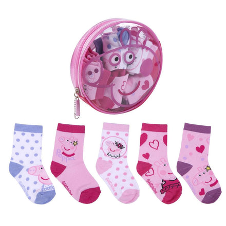 Peppa Pig Sokken Giftbox 5P
