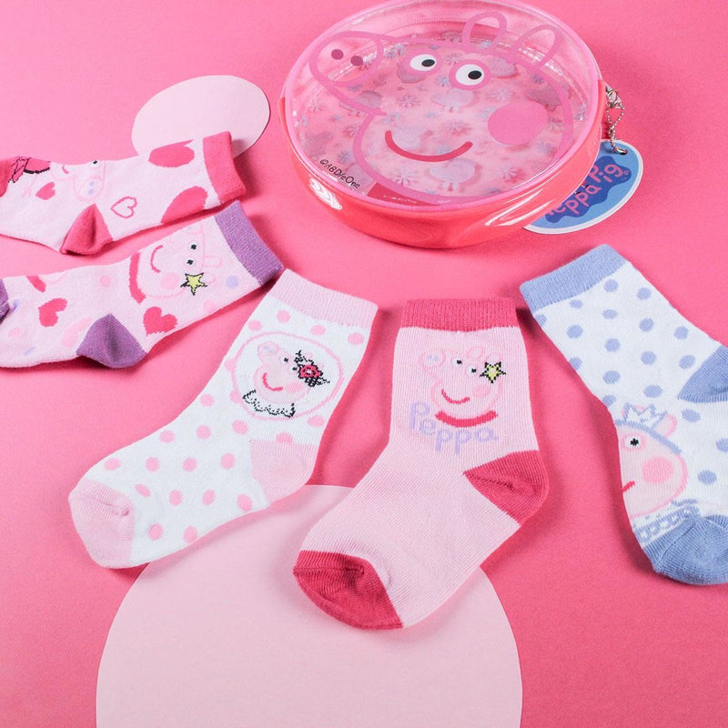 Peppa Pig Sokken Giftbox 5P