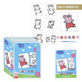 Peppa Pig Verf op Nummer Knutselset – Inclusief Verf & Penseel – Creatief Plezier voor Kinderen