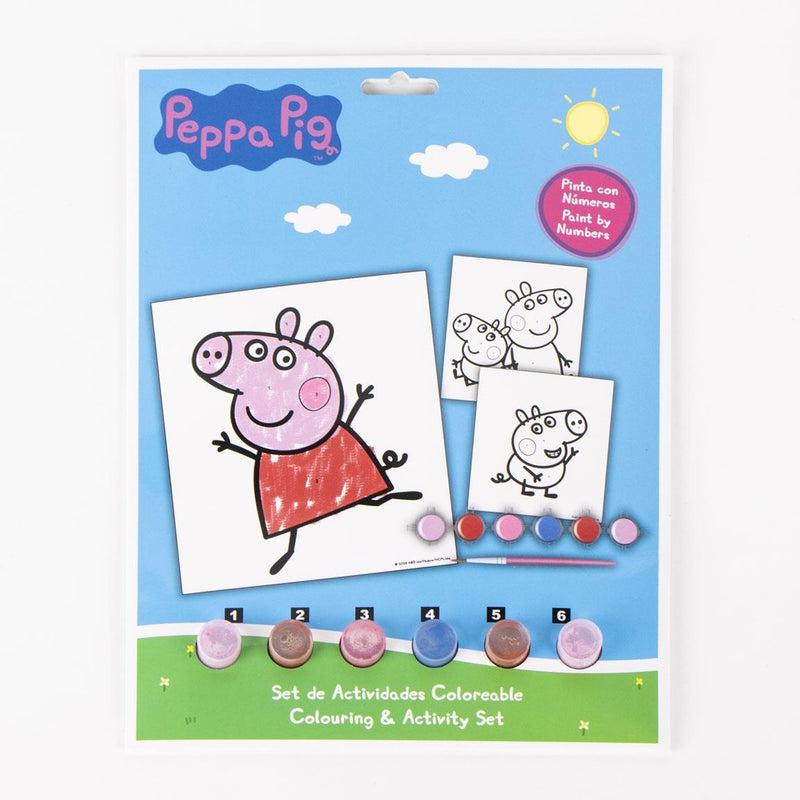 Peppa Pig Paint by Numbers Set