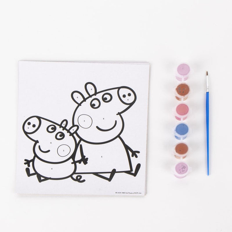 Peppa Pig Paint by Numbers Set