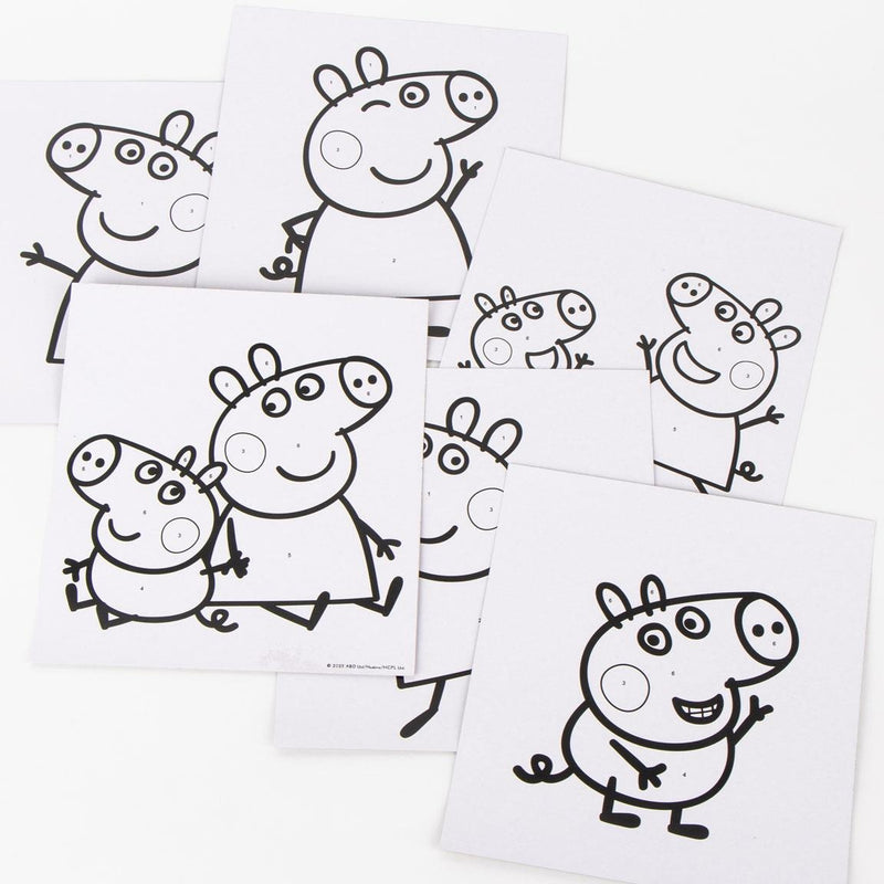 Peppa Pig Paint by Numbers Set
