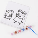 Peppa Pig Paint by Numbers Set