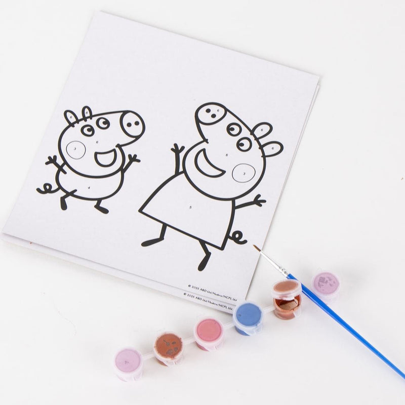 Peppa Pig Paint by Numbers Set