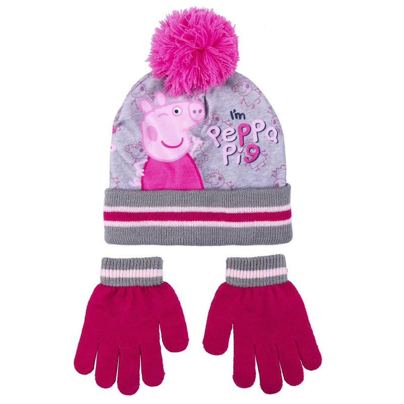 Peppa Pig Winterset Handschoenen Muts - I'm Peppa Pig
