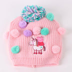 Peppa Pig Winterset voor Meisjes – Roze Muts, Sjaal en Handschoenen – Officieel Gelicenseerd
