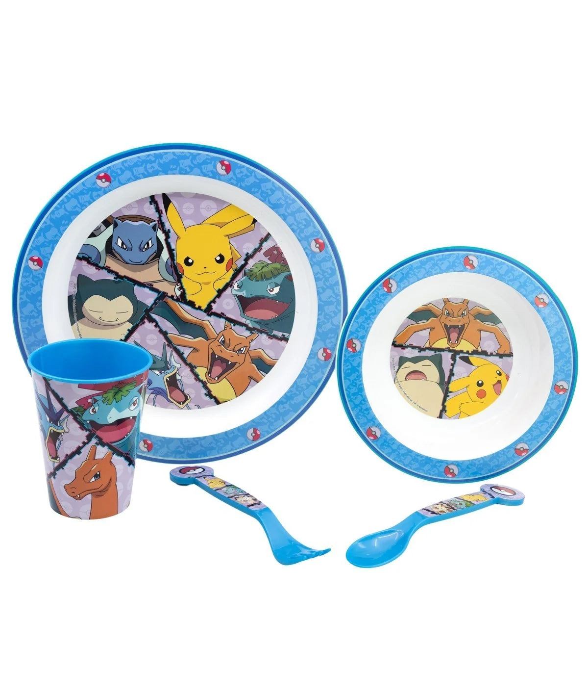 Pokémon 5-Piece Dinnerware Set Kids