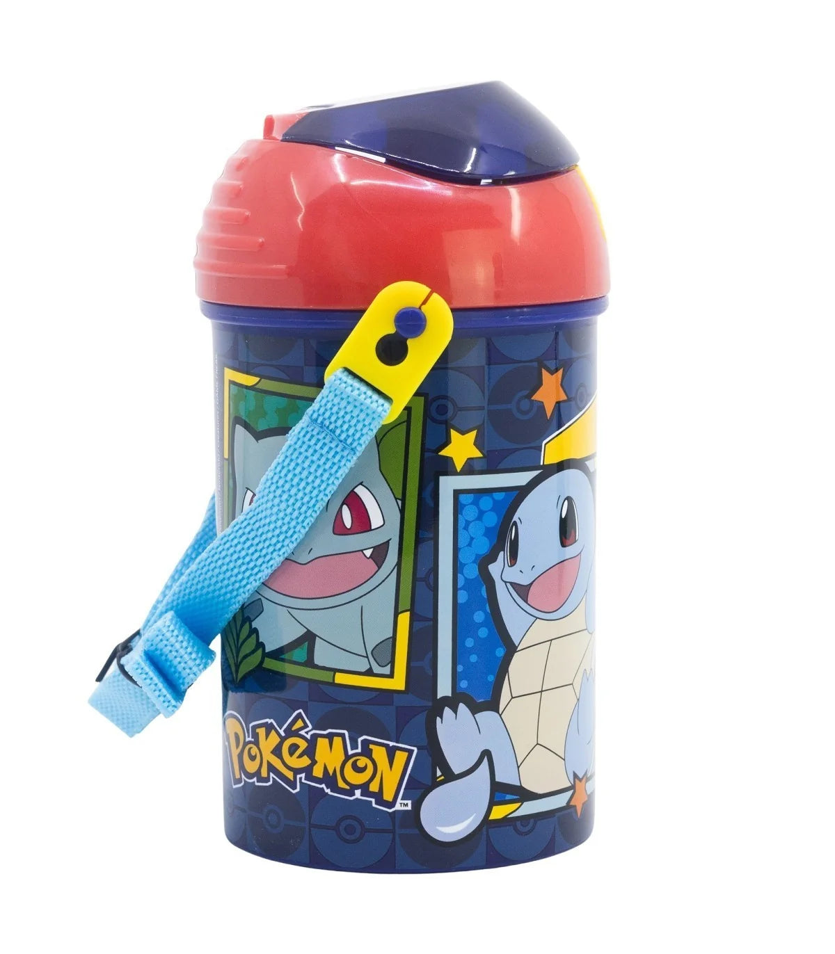 Pokémon Water Bottle with Straw