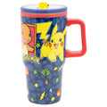 Pokemon Drinkbeker met Rietje en Deksel – Pikachu – Kinder Beker met Handvat