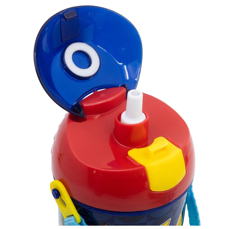 Pokémon Trinkflasche mit Strohhalm