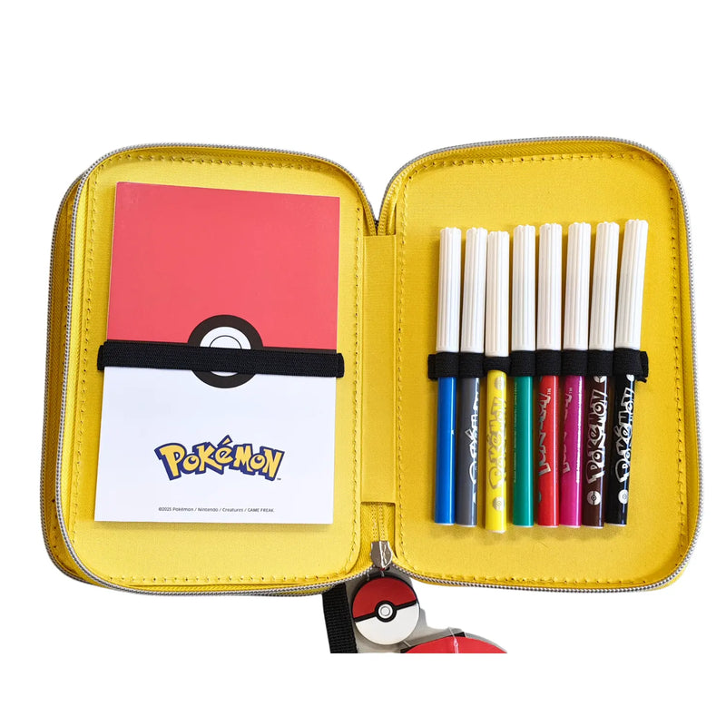 Pokémon Federmäppchen mit Inhalt