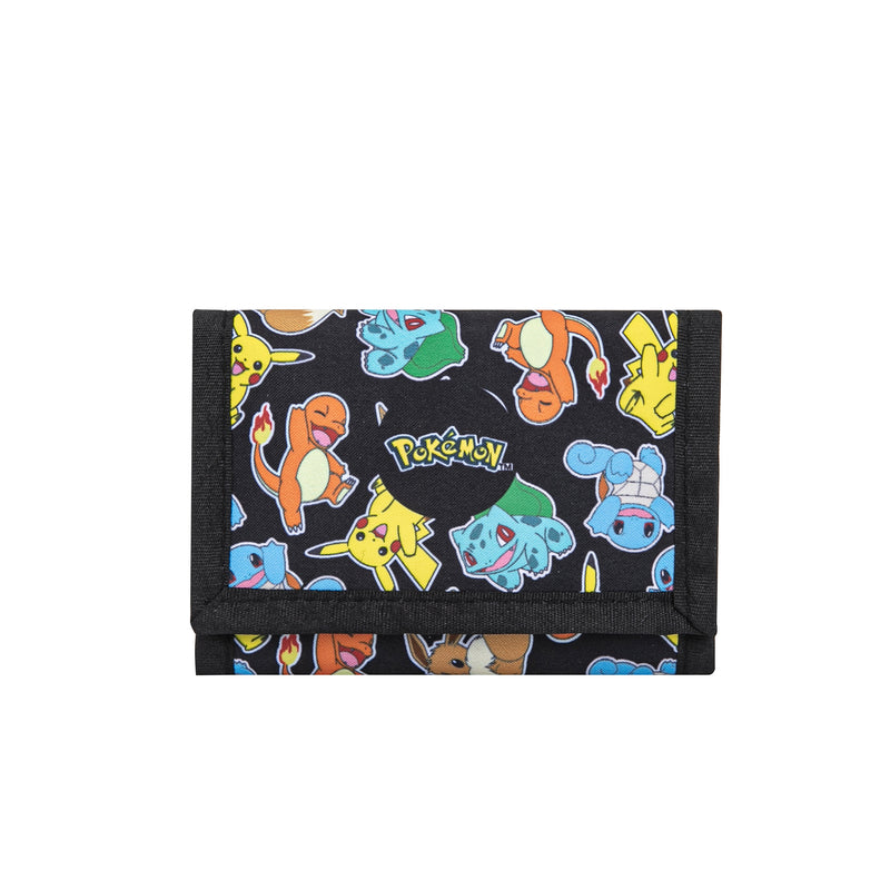 Pokémon Geldbörse – Schwarz – Allover-Print