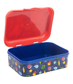 Pokemon Broodtrommel Blauw Rood – Kinder Lunchbox met Pikachu – BPA Vrije School Brooddoos