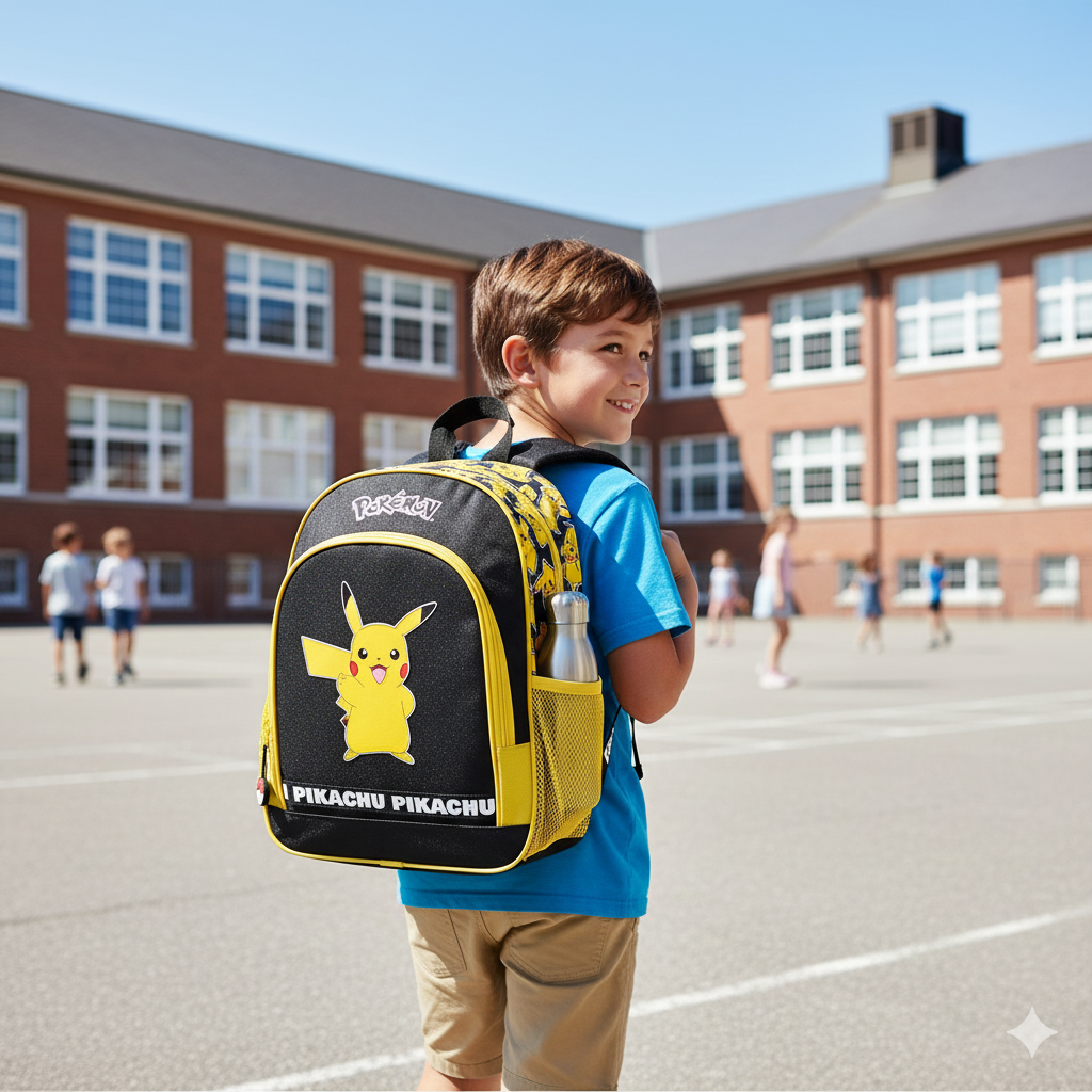Pokémon Backpack with Pikachu