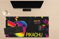 Pokemon Pikachu Deskmat Muismat Bureau Onderlegger - 60cm Breed 40cm Hoogte