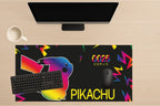 Pokemon Pikachu Deskmat Muismat Bureau Onderlegger - 60cm Breed 40cm Hoogte
