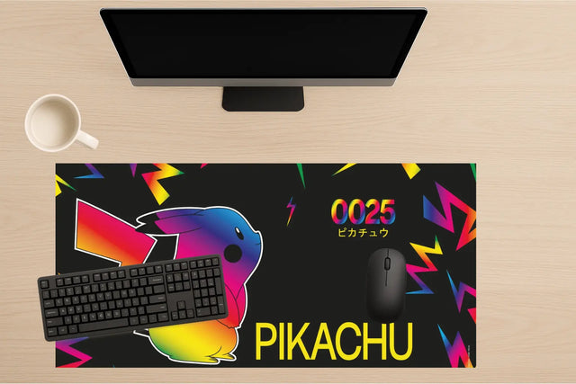 Pokemon Pikachu Deskmat Muismat Bureau Onderlegger - 60cm Breed 40cm Hoogte
