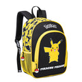 Pokémon Rugzak met Pikachu – Zwart & Geel – 2 Vakken – Officieel Gelicenseerd – Schooltas voor Jongens en Meisjes