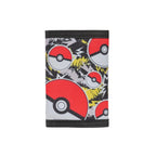 Pokémon Portemonnee voor Kinderen – Pikachu & Pokéball Design – Voor Jongens en Meisjes – Met Klittenbandsluiting – Officieel