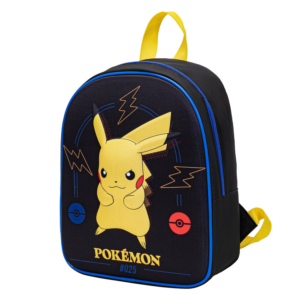 Pokemon Pikachu Backpack 1 Compartment Premium Quality - Height 31cm