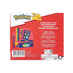 Pokémon Schrijfset met Etui Kleurpotloden Notitieboek Liniaal Pennen Officieel Gelicenseerd