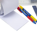 Pokémon Schrijfset met Etui Kleurpotloden Notitieboek Liniaal Pennen Officieel Gelicenseerd