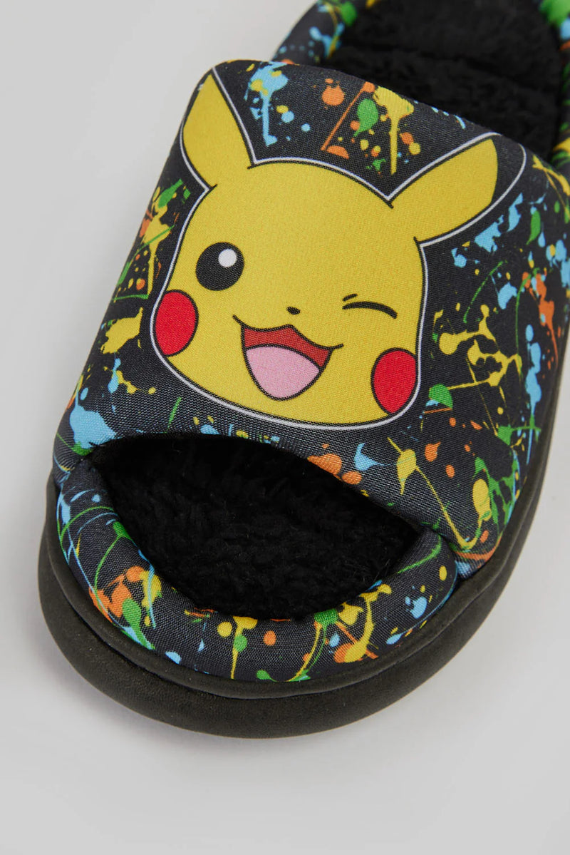 Pokémon Pikachu Slippers for Kids – Boys & Girls – Soft & Comfortable
