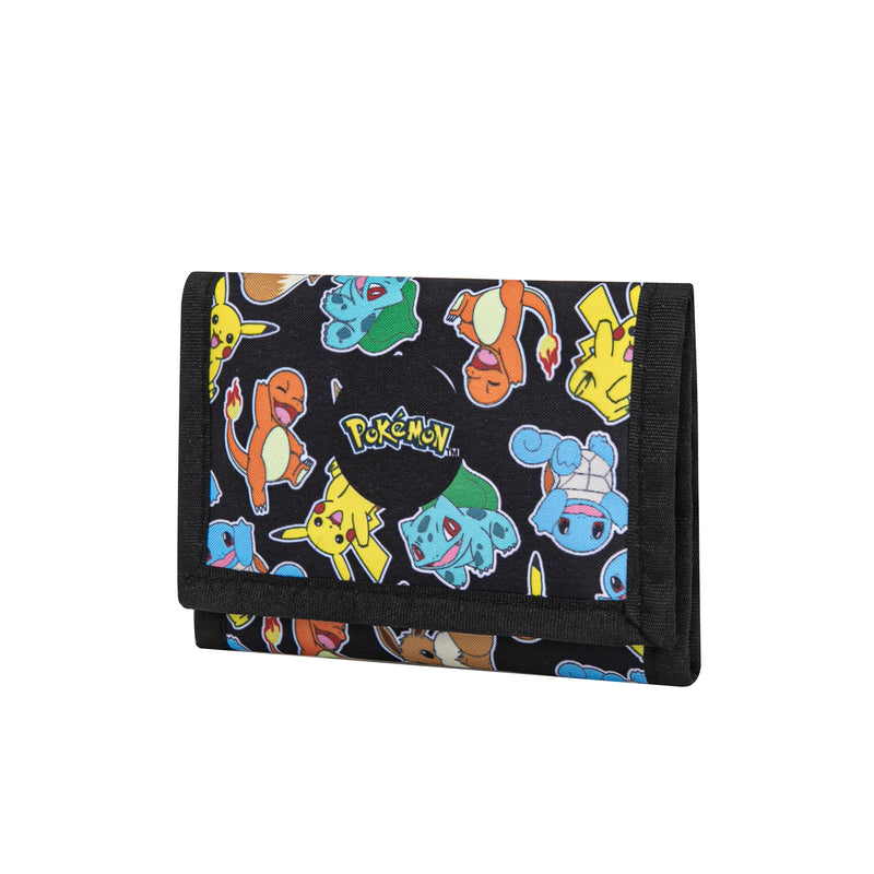 Pokémon Geldbörse – Schwarz – Allover-Print