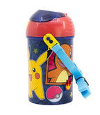 Pokémon Water Bottle with Straw