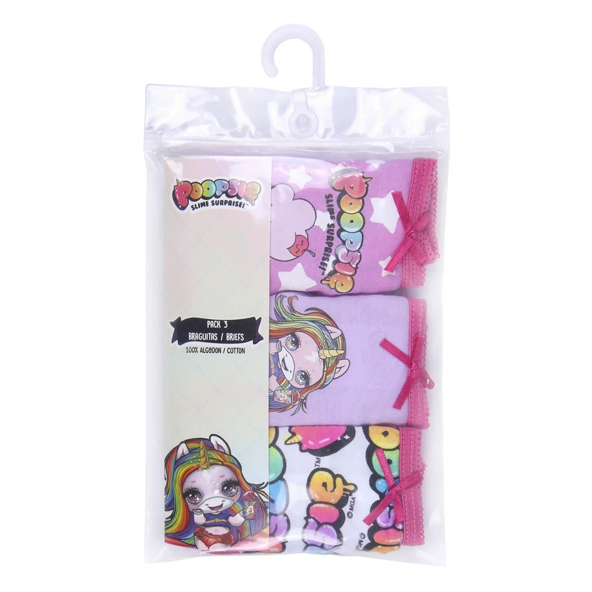 Poopsie - Unterwäsche - Unterhosen - 3er-Pack