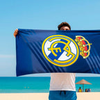 Real Madrid Strandtuch Blau
