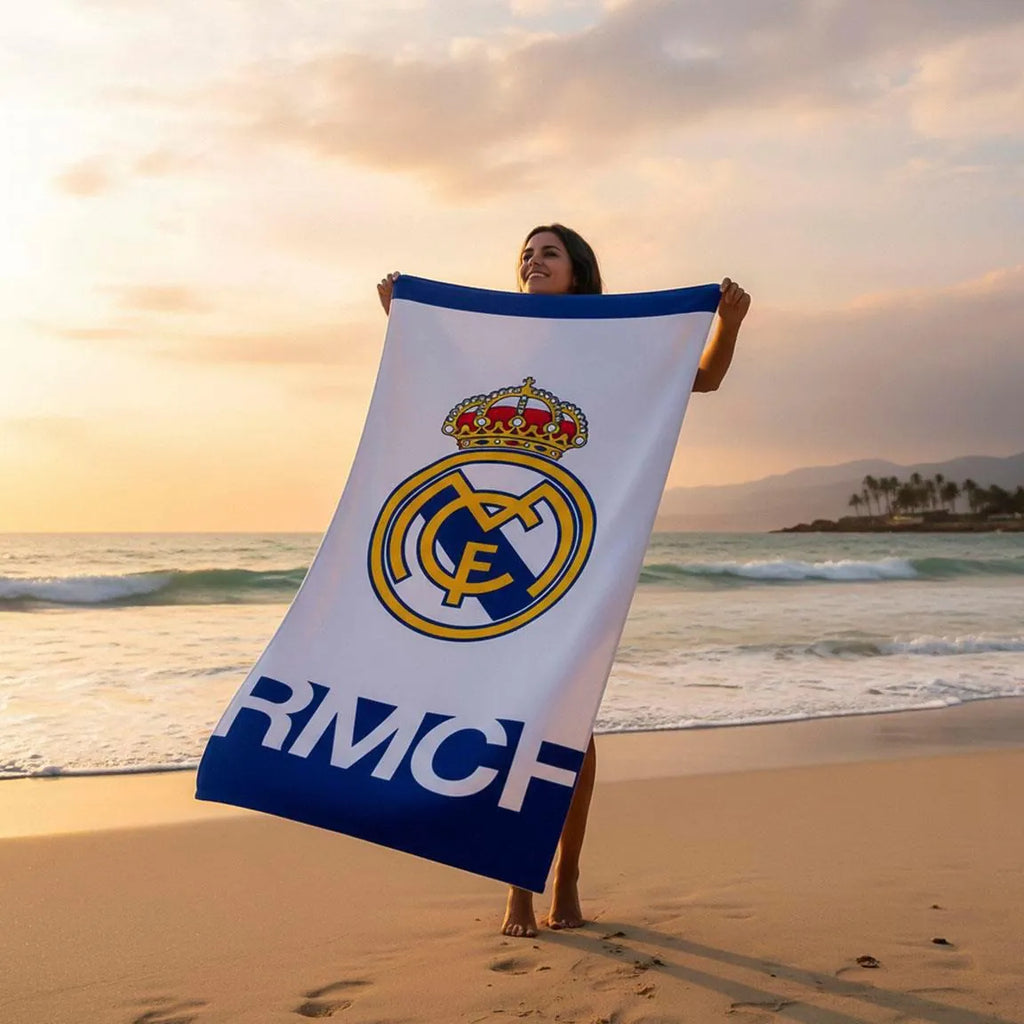Real Madrid Strandlaken 70 x 140 cm Officiële Merchandise