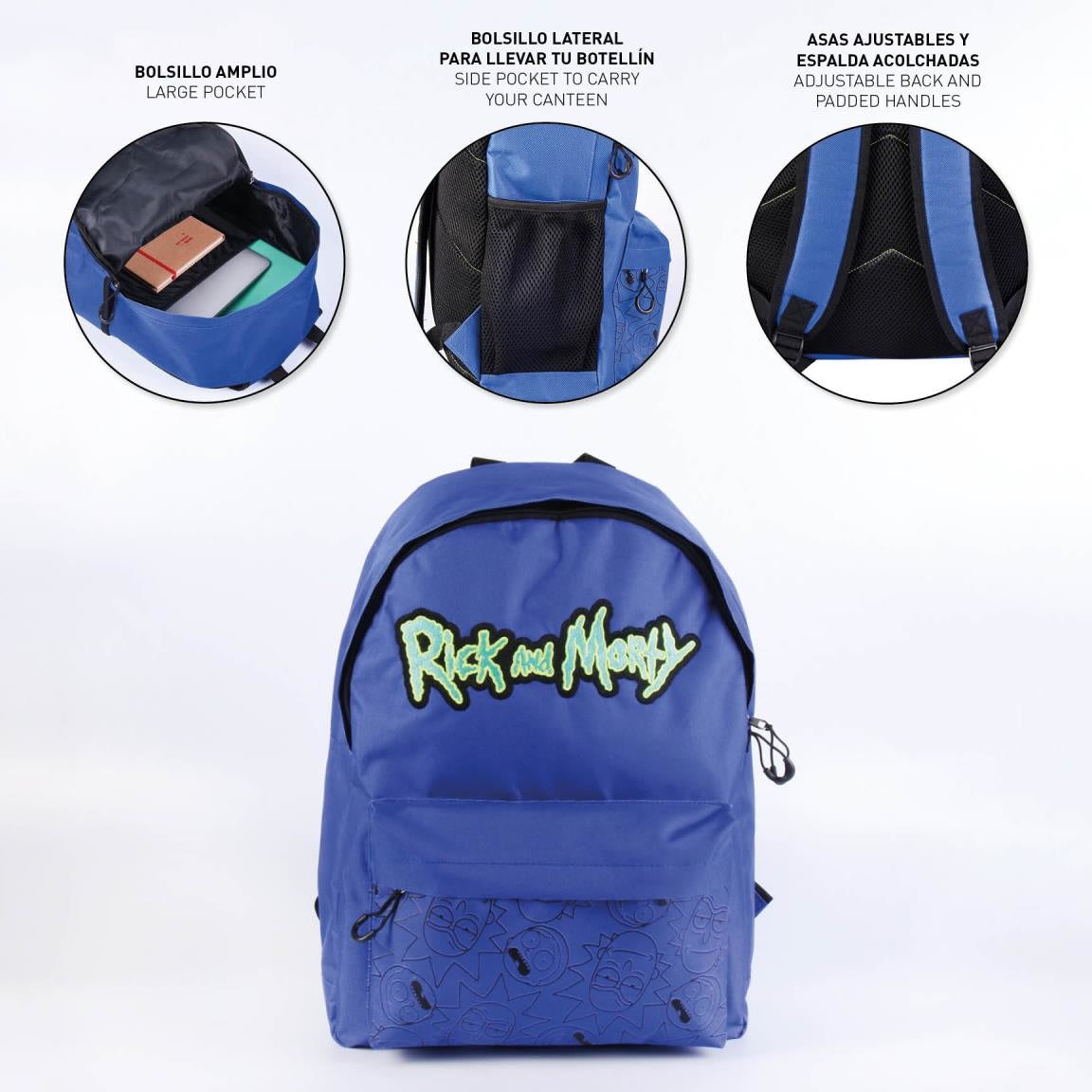Rick and Morty Backpack - Height 45cm