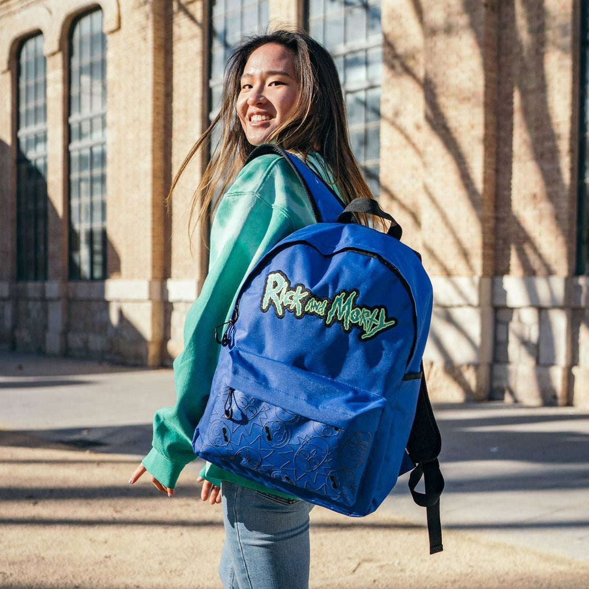 Rick and Morty Backpack - Height 45cm