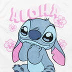 Disney Stitch Kledingset Meisjes – Aloha Shirt en Roze Short – Zomerset – Officieel Gelicenseerd