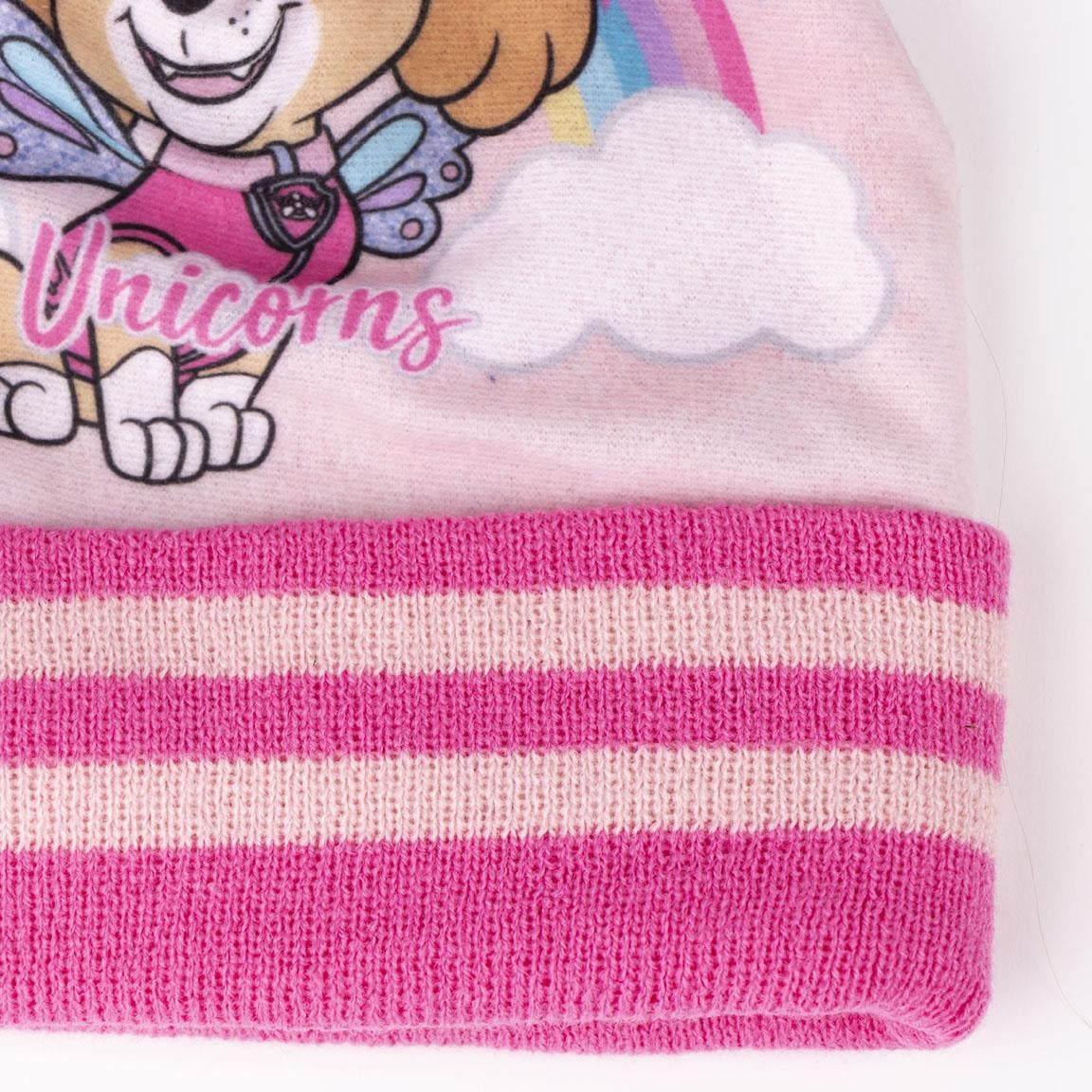 Paw Patrol Skye Winterset Mütze und Handschuhe