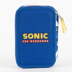 Sonic the Hedgehog Gevuld Etui 3 Vaks – 46 Delig – 3D Ring Design – Officieel Gelicenseerd