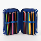 Sonic the Hedgehog Gevuld Etui 3 Vaks – 46 Delig – 3D Ring Design – Officieel Gelicenseerd