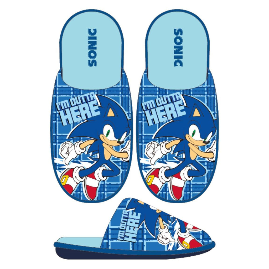 Sonic the Hedgehog Pantoffels Sloffen Jongens Meisjes
