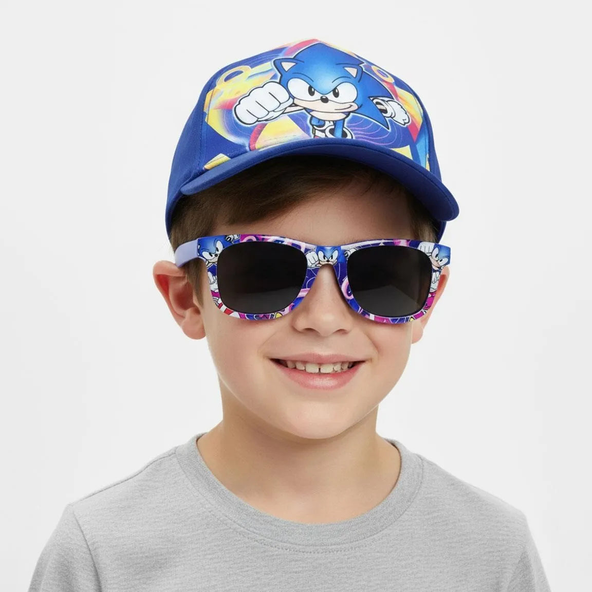 Sonic Cap with Sunglasses
