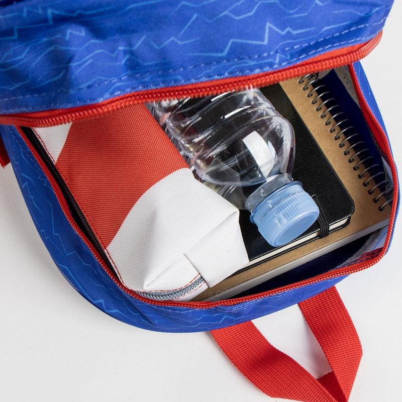 Sonic the Hedgehog Prime Backpack Jungen Mädchen - Höhe 31cm