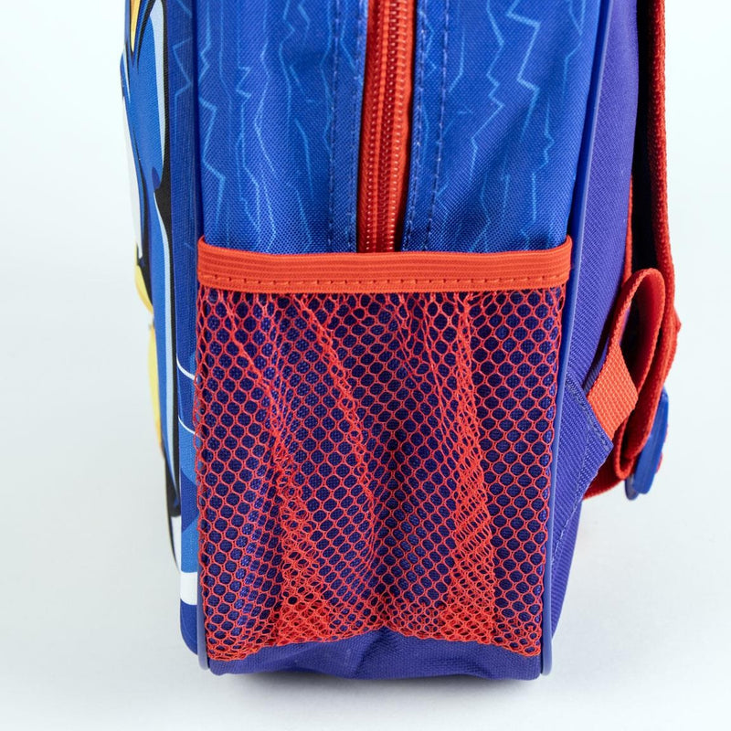 Sonic the Hedgehog Prime Backpack Jungen Mädchen - Höhe 31cm
