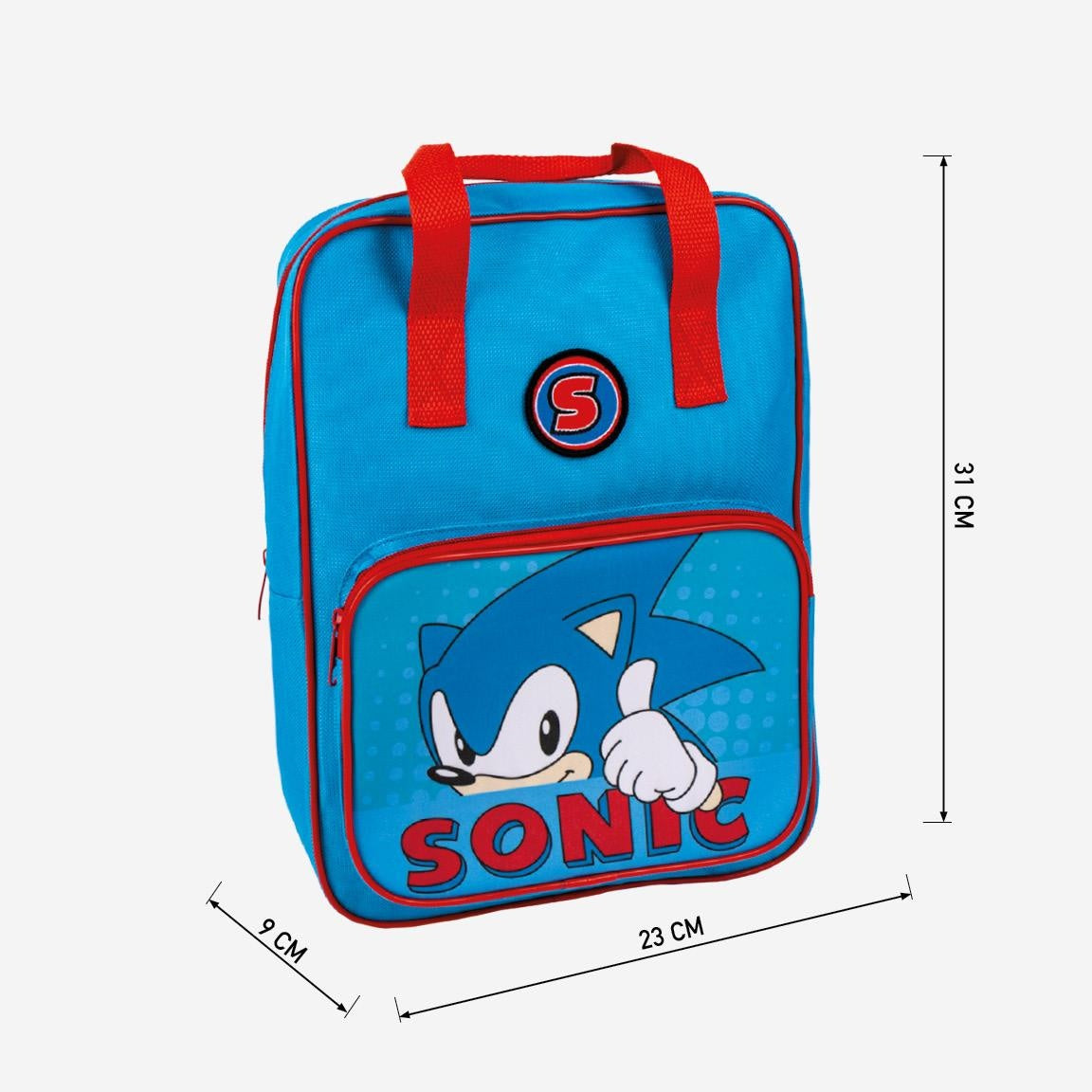 Sonic the Hedgehog Backpack Thumbs Up - Height 31cm