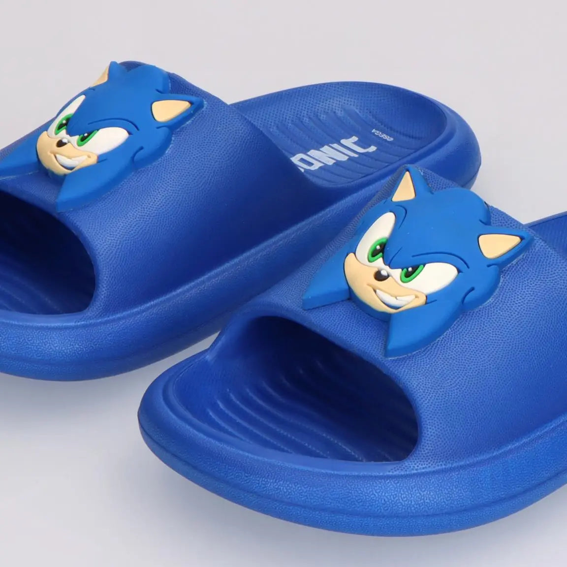 Sonic the Hedgehog Slippers Kids Blue