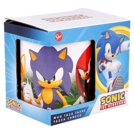 Sonic Mok – Sonic, Tails & Knuckles | 11oz | Officieel SEGA