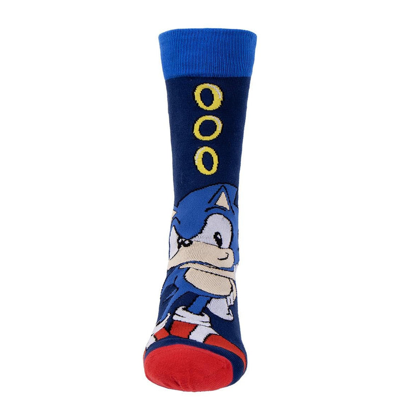 Sonic the Hedgehog Sokken - 3 Paar Cadeauverpakking - Maat 40-46