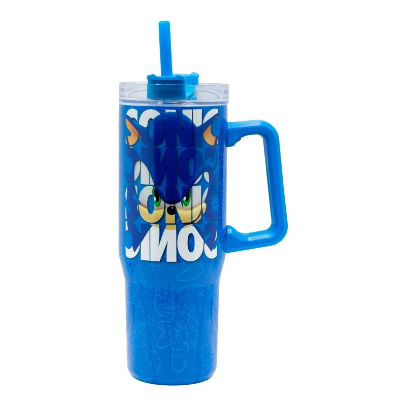 Sonic Tumbler 940ml – RVS Thermobeker | Met Rietje & Handvat