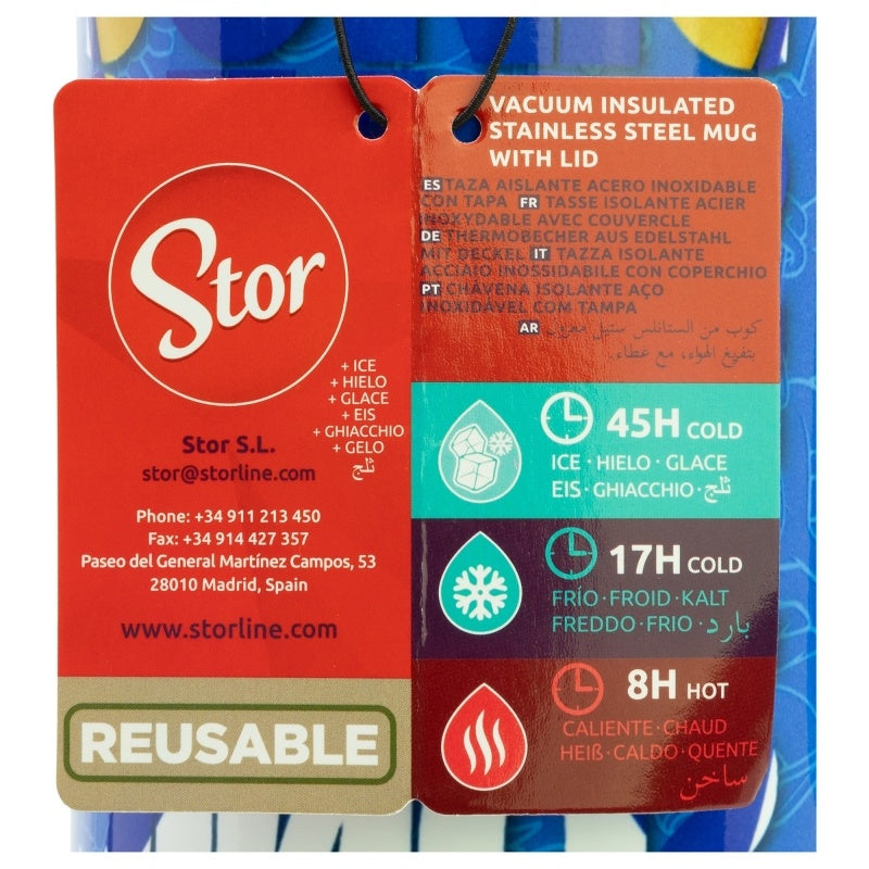 Sonic Tumbler 940ml – RVS Thermobeker | Met Rietje & Handvat